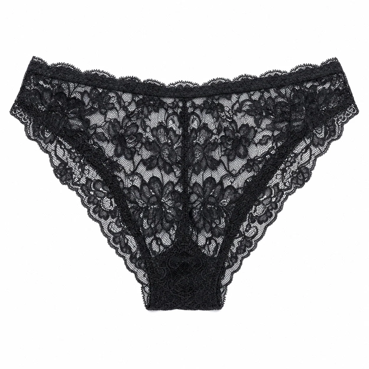 Black Lace Panties - Image 2