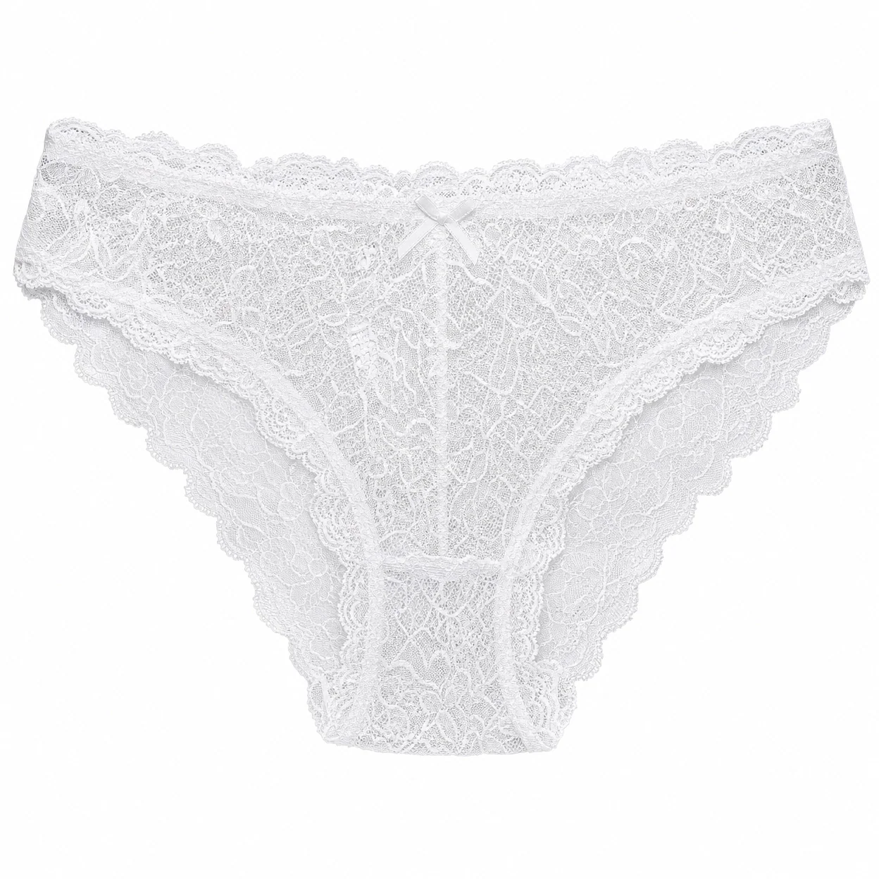 White Lace Panties - Image 2
